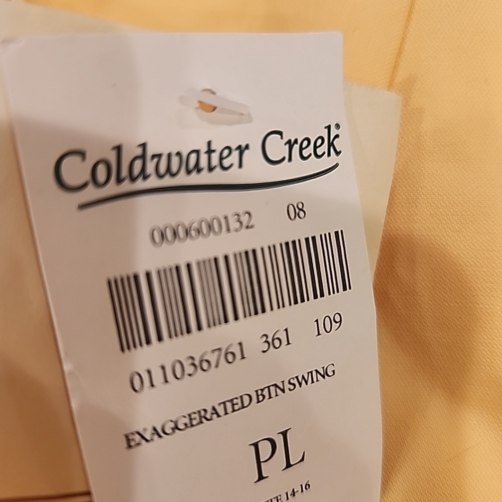 Coldwater Creek Big Button Jacket - Picture 8 of 10